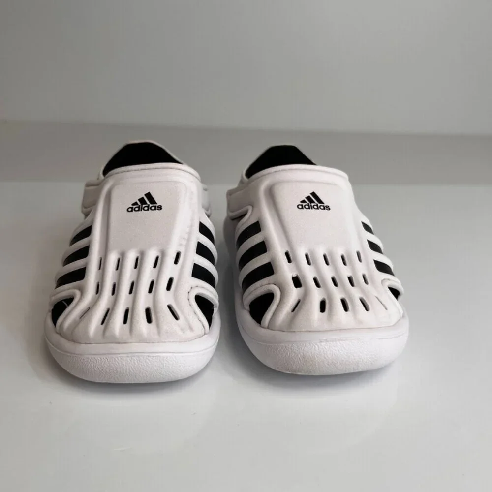 Adidas Boy Shoe 4 Toddler Water Low Top Sneaker School Play Beach Pool Core Ex